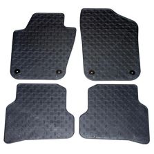 SERIE TAPPETI IN GOMMA VOLKSWAGEN POLO V 3/5p. 09>17 (6R, 6C) 4 PZ. CORA 132095